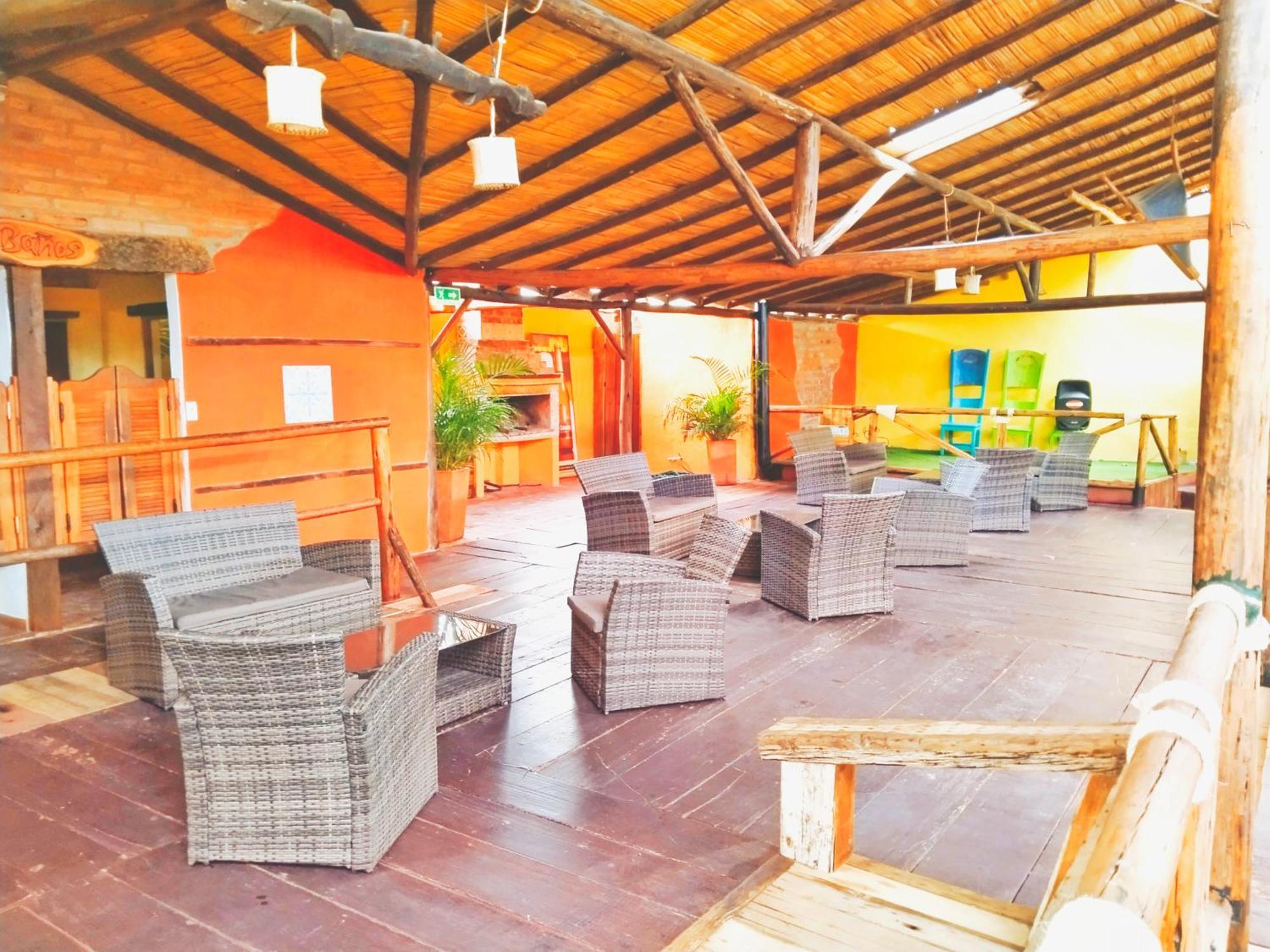 Hostal Balcon De Anita Rancho Tranquera Вилья-де-Лейва Экстерьер фото